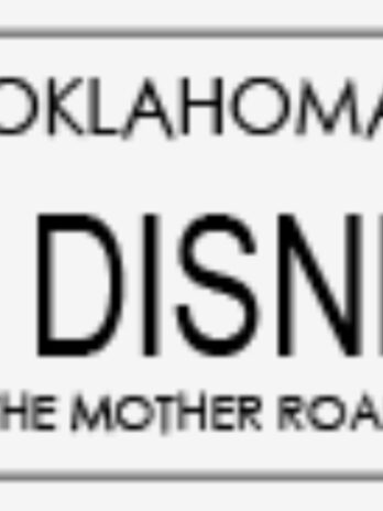 OFFICIAL ROUTE 66 TRADING PINS – Oklahoma Route 66 License Plates – White – DISNEY